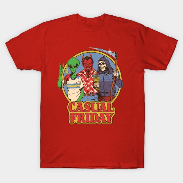 Casual Friday T-Shirt by Steven Rhodes